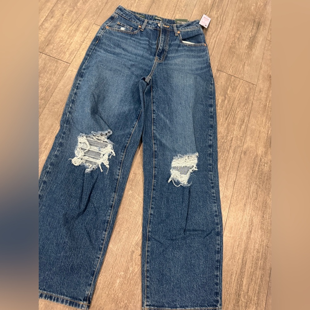 Wild Fable High-Waist Distressed Wide-Leg Jeans - Picture 8 of 15